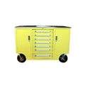 4.5ft Heavy Duty Mobile Workbench with 7 Drawers & 2 Cabinets